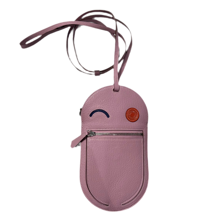 Hermes Handytasche In-The-Loop Phone To Go Wink Mysore Ziegenieder Rosa Sellier Crossbody Hardware Palladium