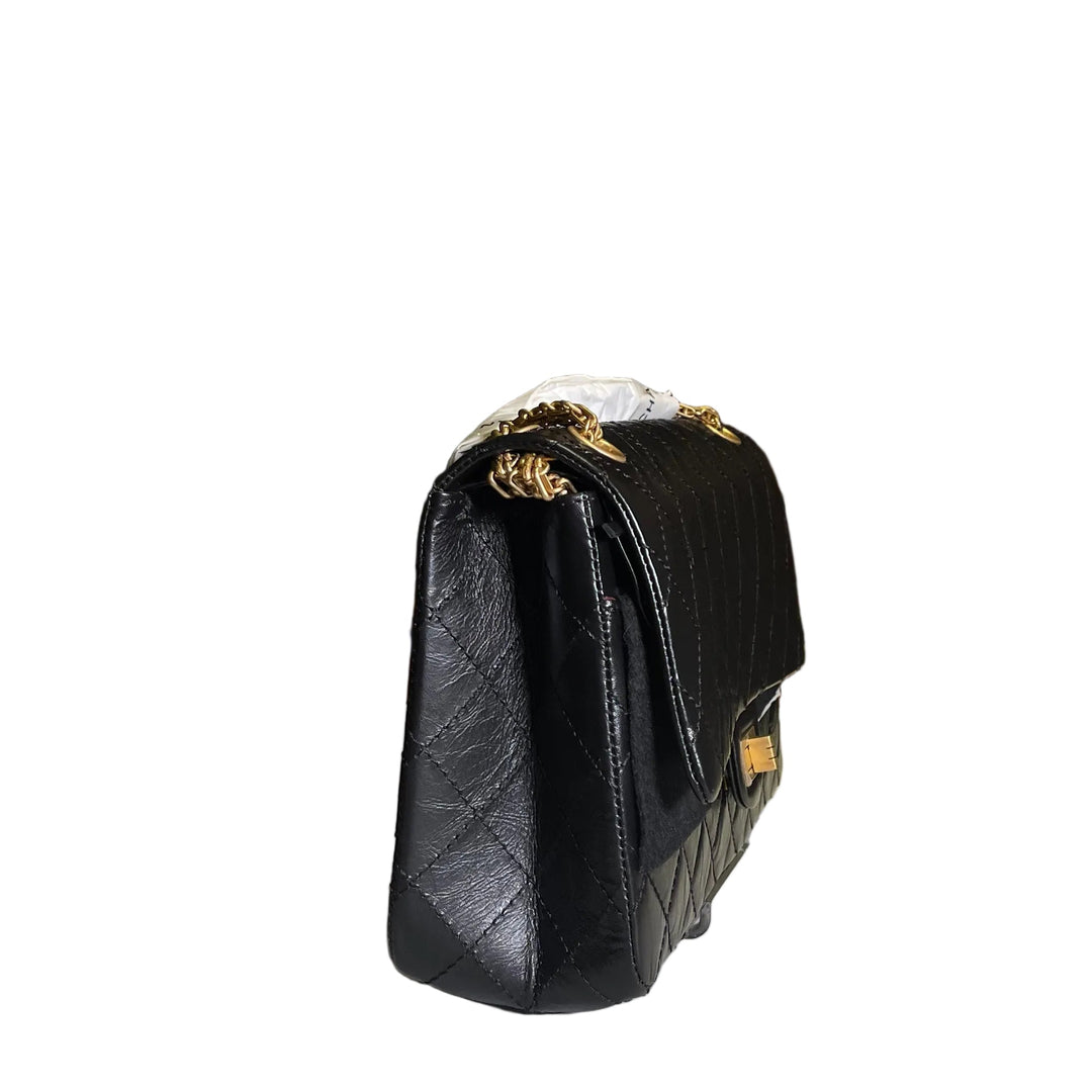 Chanel Tasche 2.55 Reissue 226 Medium Vintage Leder Hardware Gold