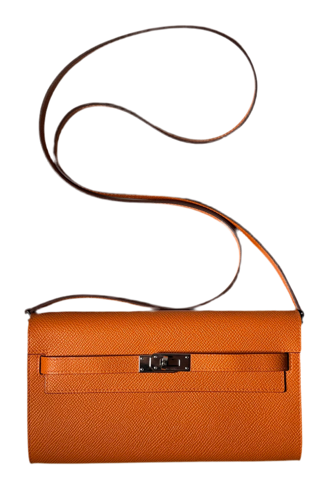 Hermes Kelly to go Epsom Leder Orange Farbcode 93 Hardware Palladium
