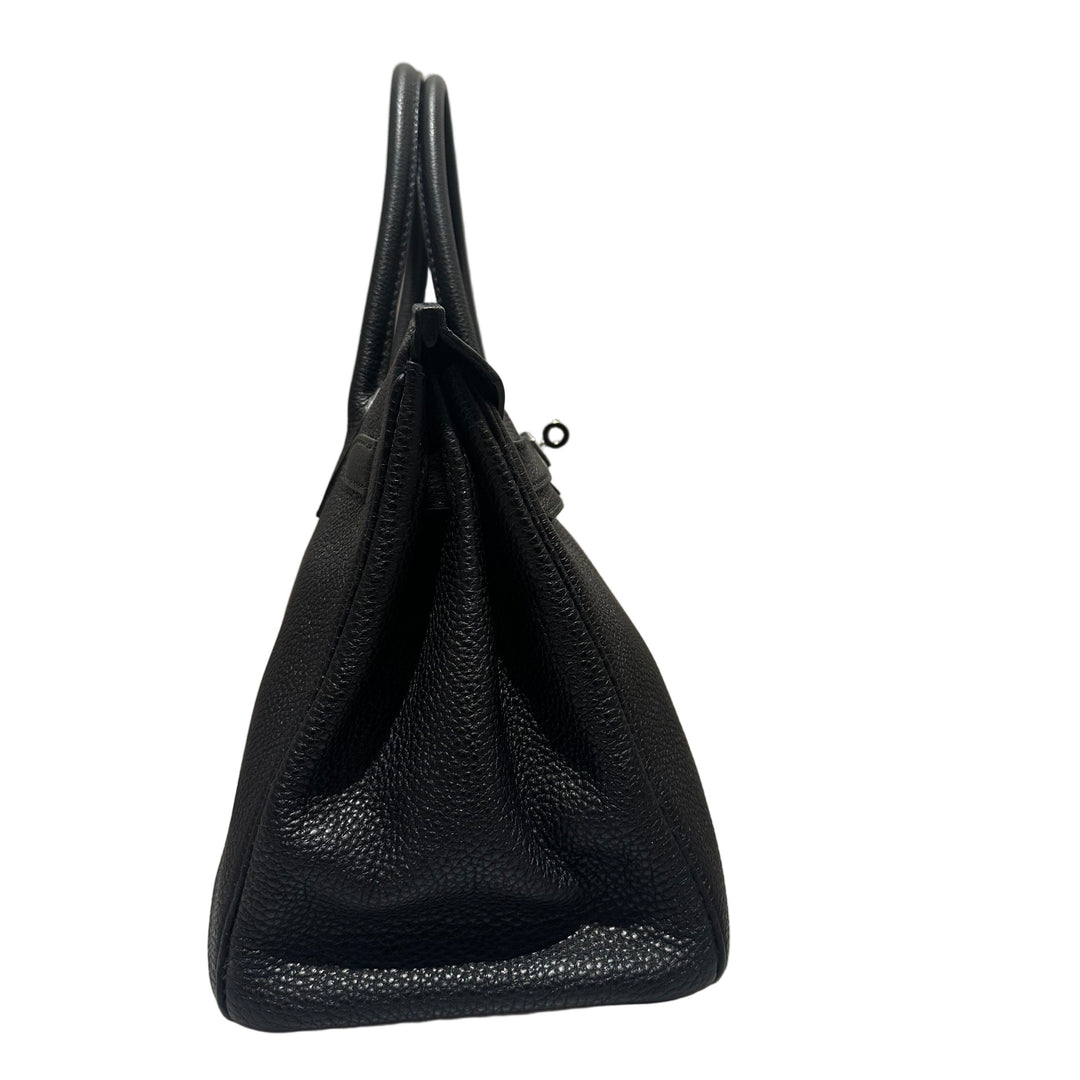 Hermes Birkin 30 Togo Leder 
Schwarz Hardware Palladium