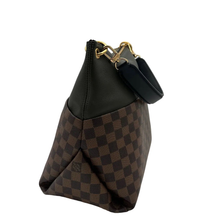 Louis Vuitton Maida Hobo Bag Damier Leder Grün Hardware Gold