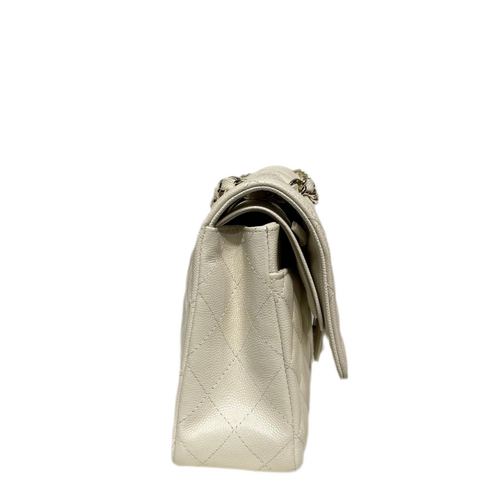 Chanel Tasche Classic 11.12 beige Caviar Eisgold ID23513811