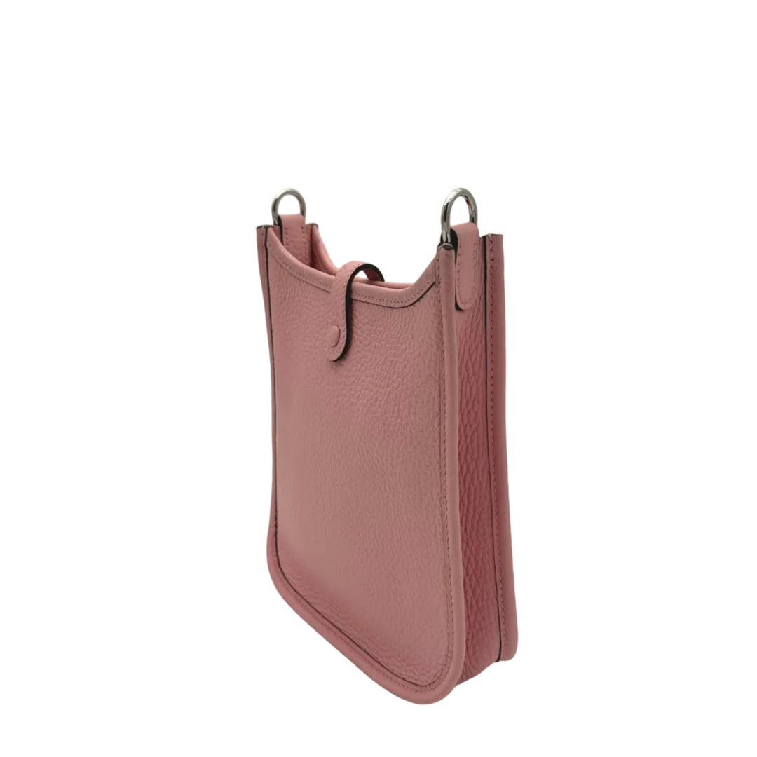 Hermes Evelyne 16 Clemence Rose Sakura Hardware Palladium