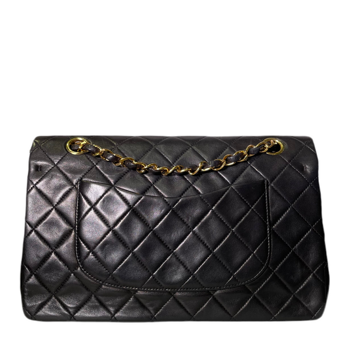 Chanel Timeless 11.12. Nappaleder braun Hardware Gold Vintage