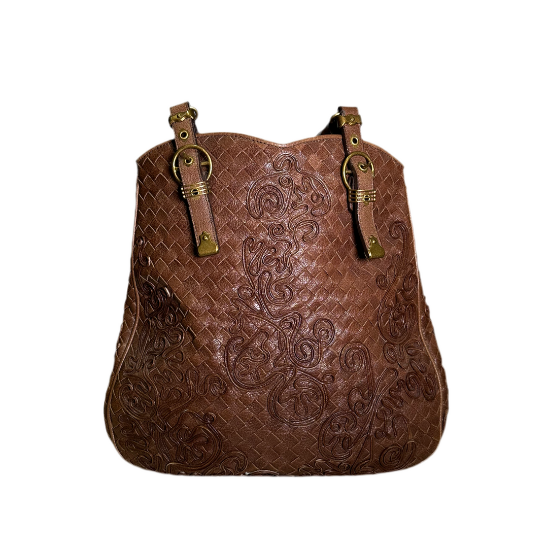 Bottega Veneta Tasche Braun Limited 2 Henkeln Messing Hardware