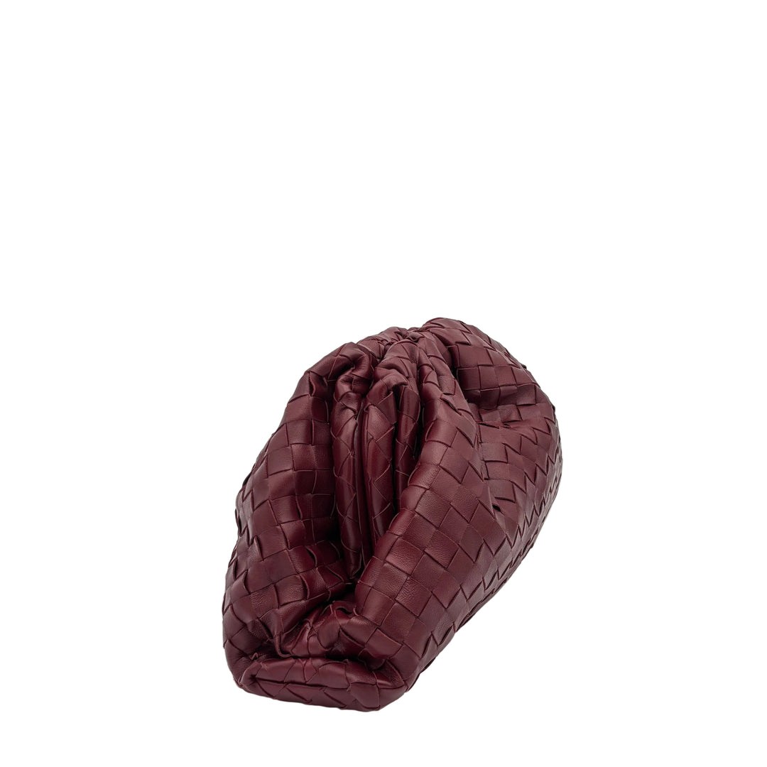 Bottega Veneta Pouch Clutch Burgundy
Leder Intrecciato