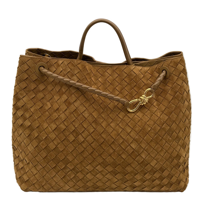 Bottega Veneta Tasche
Andiamo Tote Large Curry Wildeder
HW Gold