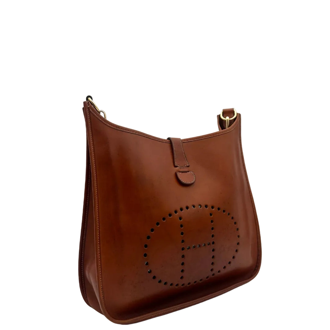 Hermes Evelyne 33 Barenia Leder Gold Hardware Gold