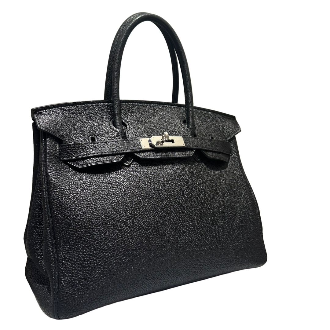 Hermes Birkin 30 Togo Leder 
Schwarz Hardware Palladium