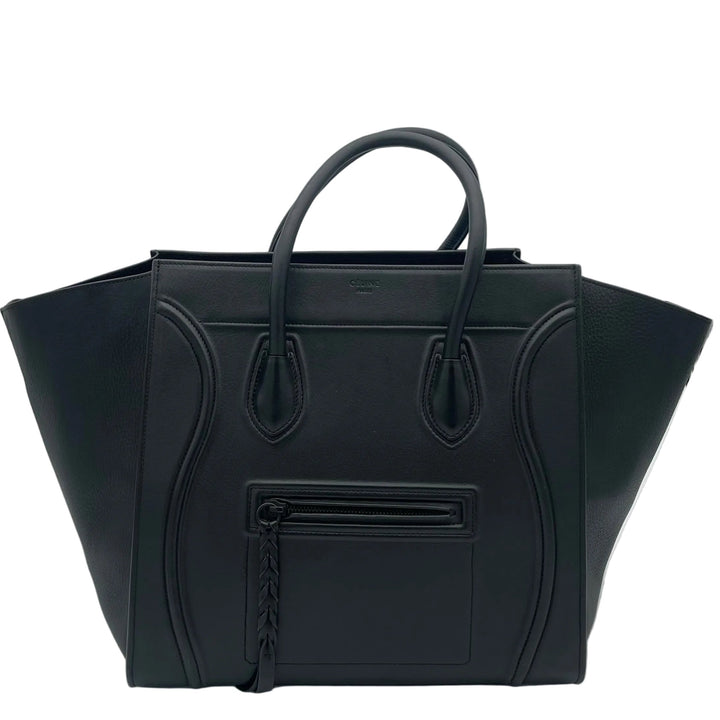 Celine Tasche Luggage Phantom Large Leder Schwarz