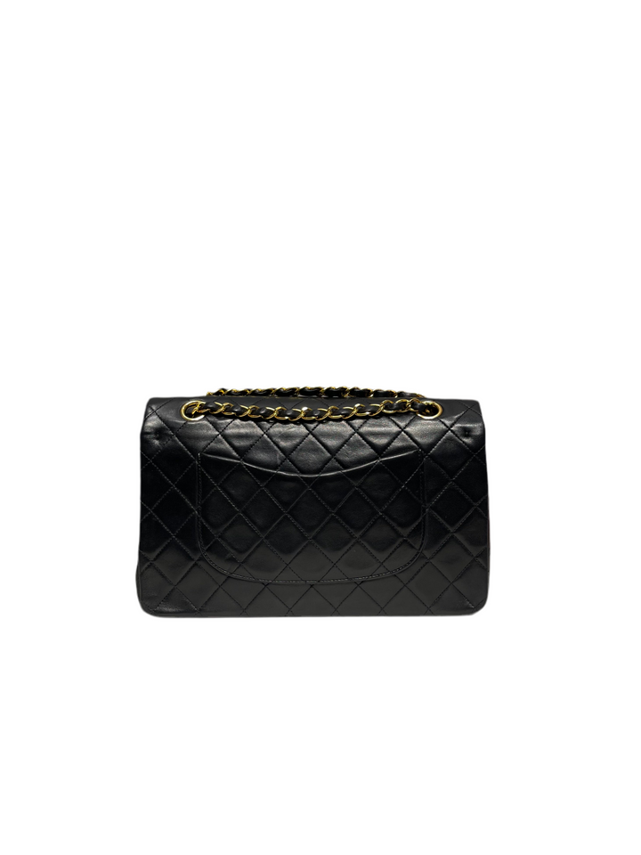 Chanel Tasche Timeless 25,5 schwarz Hardware Gold