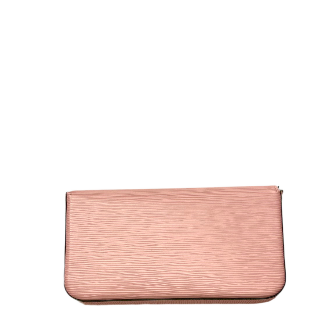 Louis Vuitton Pochette Felicie GM Epi Leder Rose mit Kettenschulterriemen