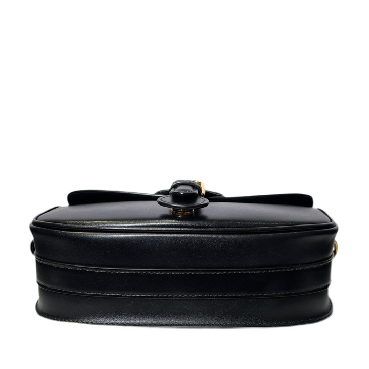 Christian Dior Tasche Bobby Bag Medium Boxcalf Leder Schwarz Hardware Gold