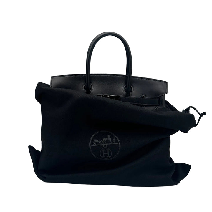 Hermes Birkin 30 So Black Box Leder Hardware Schwarz