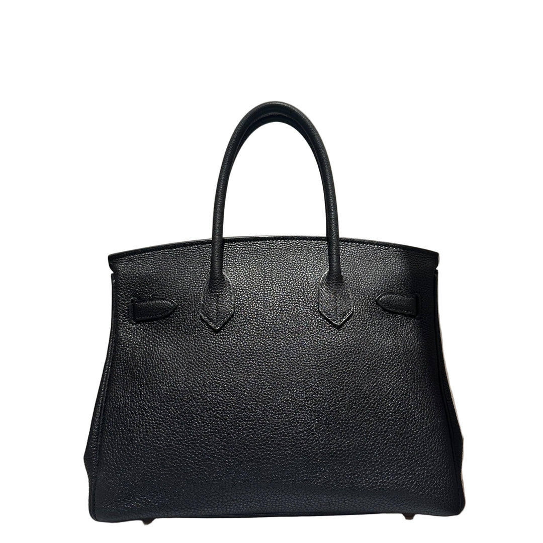 Hermes Birkin 30 Togo Leder 
Schwarz Hardware Palladium