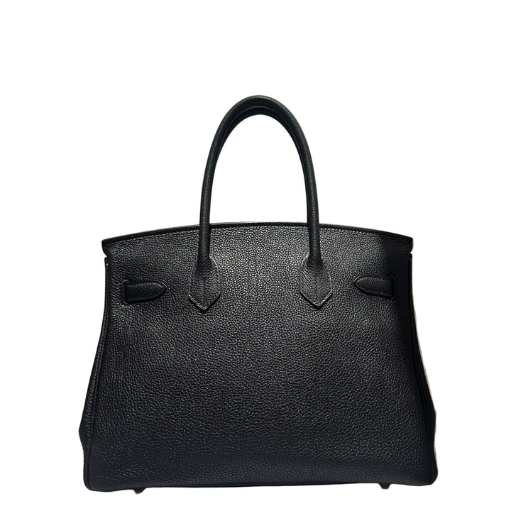 Hermes Birkin 30 Togo Leder 
Schwarz Hardware Palladium