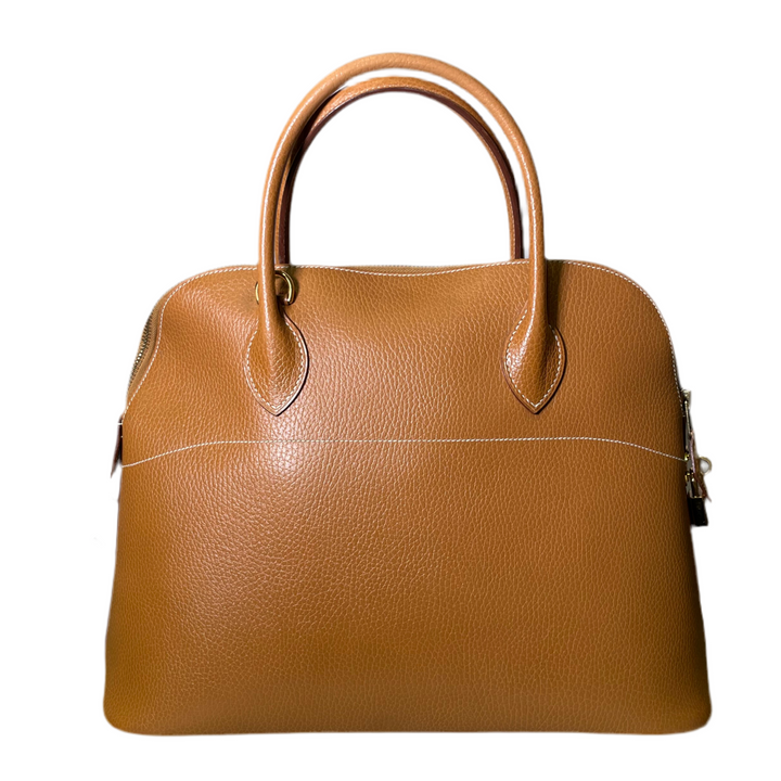 Hermes Bolide 35 V.G.A. Leder Naturell HW Gold C = 1995