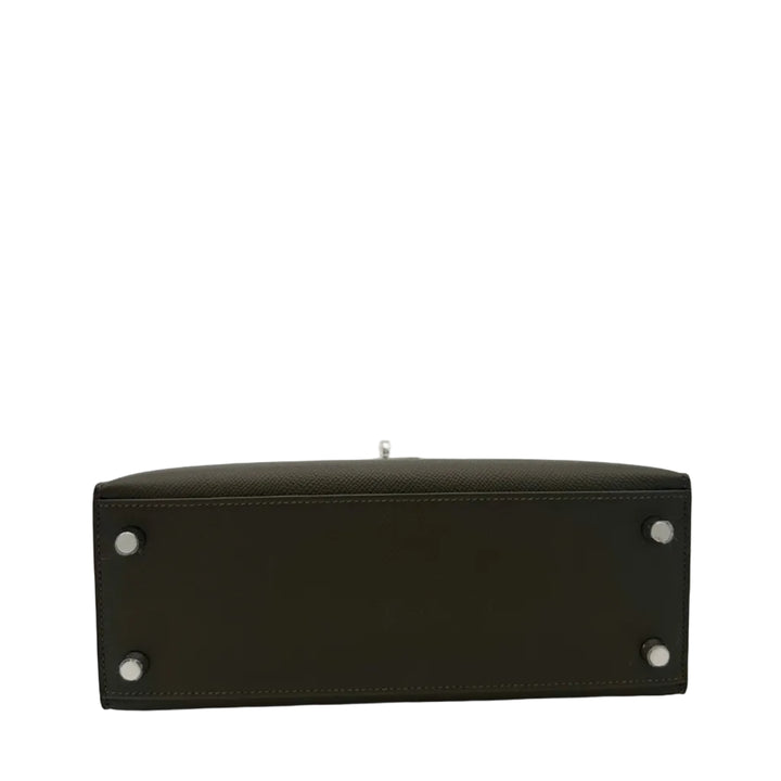 Hermes Kelly Sellier 25 Epsom V8 Vert Loden Palladium G = 2026