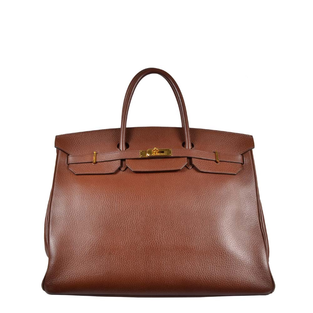 Hermes Birkin 40 V.G.A. braun gold Hardware