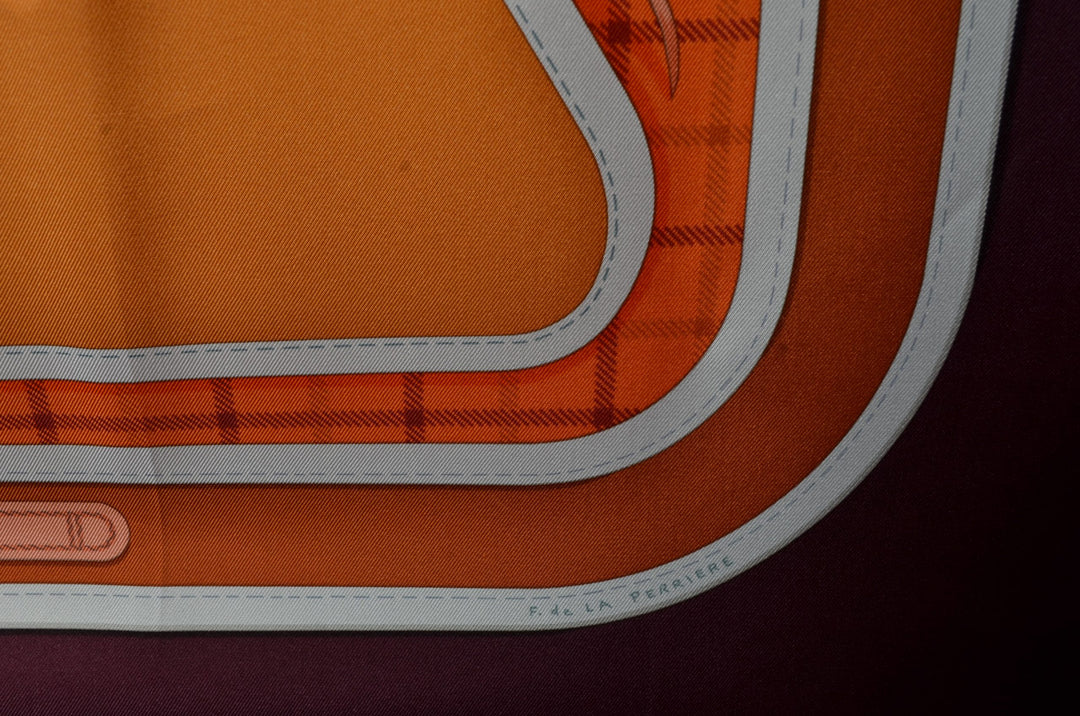 Hermes Carre Seidentuch Camails Silk Seide Soie