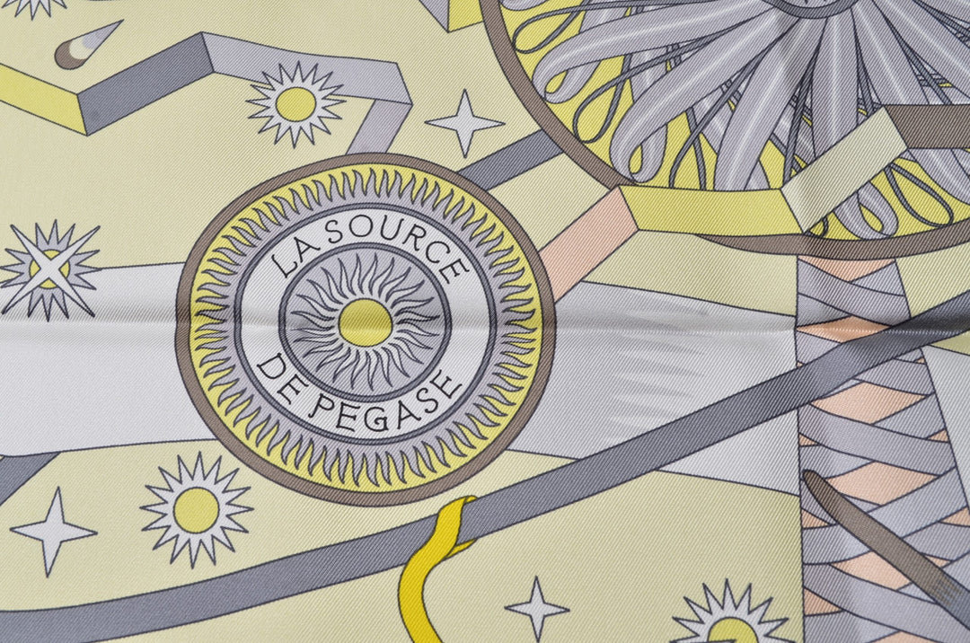 Hermes Carre Seidentuch La Source se Pasage Silk Seide Soie