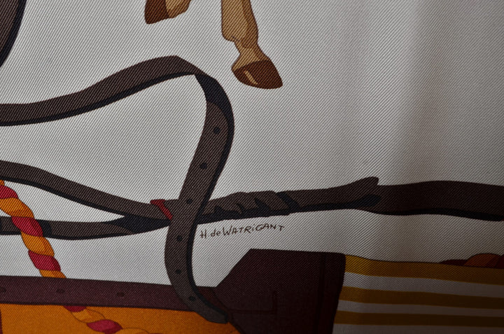 Hermes Seidentuch Carre Rondes de MarcheSilk Seide Soie