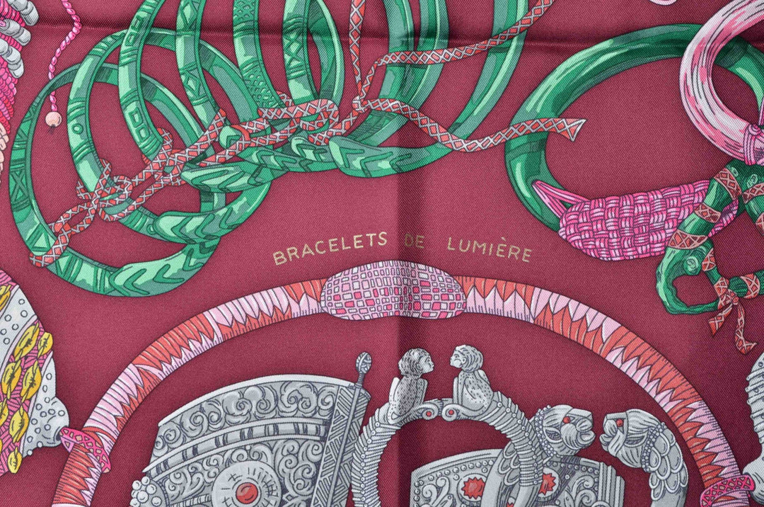 Hermes Carre Seidentuch bracelets de lumiere