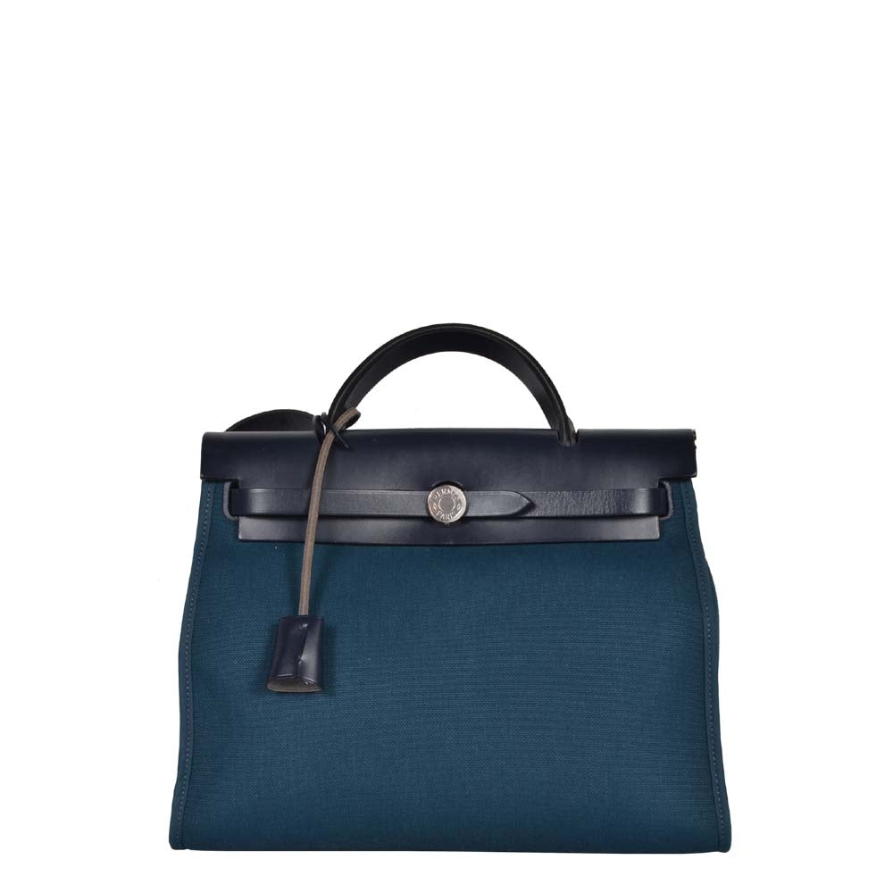 Hermes Herbag dunkelblau Palladium