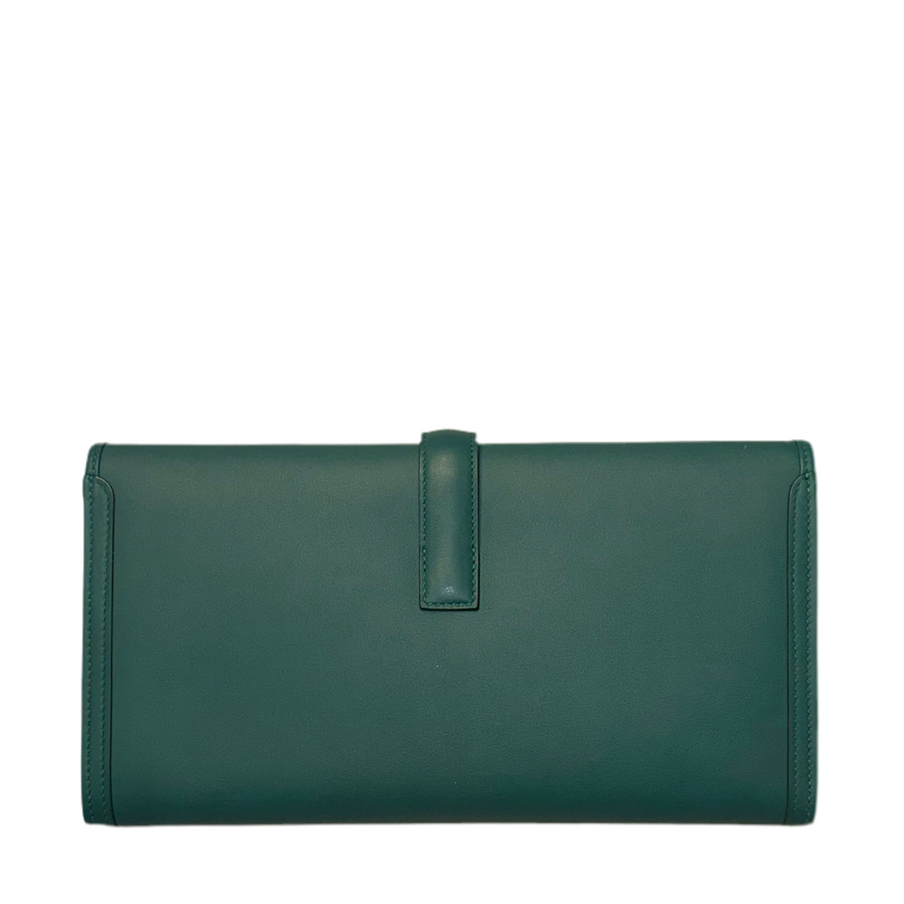 Hermes Clutch Jige Elan 29 Swift Vert Vertigo ewa lagan secondhand frankfurt
