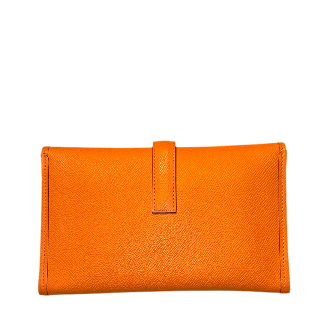 Hermes Clutch Jige Mini 20 Leder Epsom Orange ewa lagan secondhand frankfurt