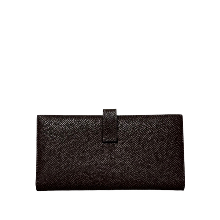 Hermes Geldbörse Bearn Epsom Braun Hardware Gold ewa lagan secondhand frankfurt 