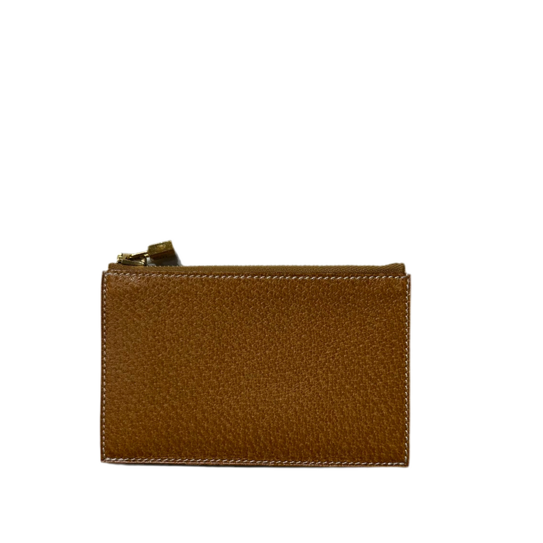 Hermes Geldbörse Leder Schweinsleder Gold Hardware Gold