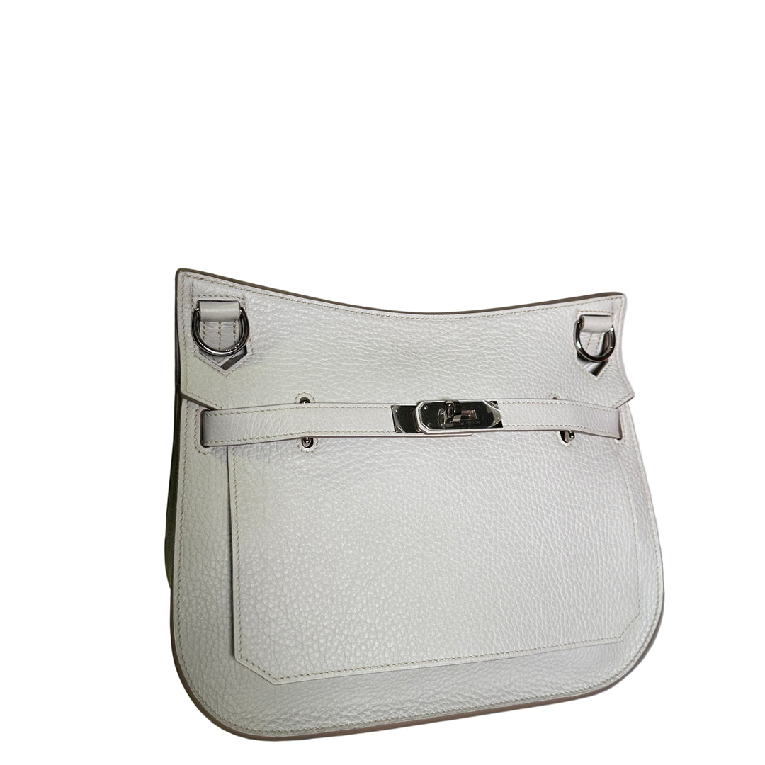 Hermes Jypsiere 28 Clemence Gris Perle Palladium