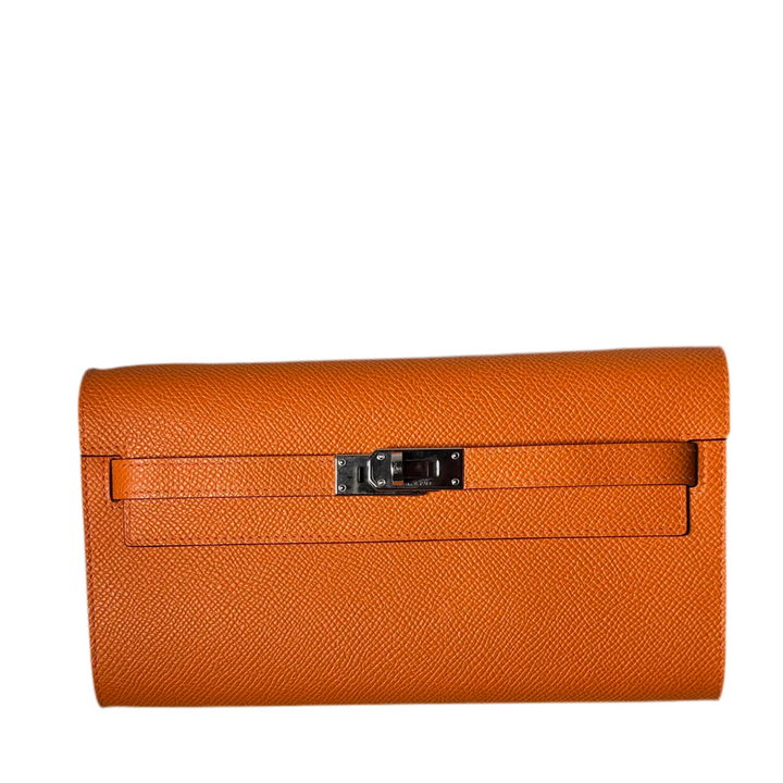 Hermes Kelly to go Epsom Leder Orange Farbcode 93 Hardware Palladium