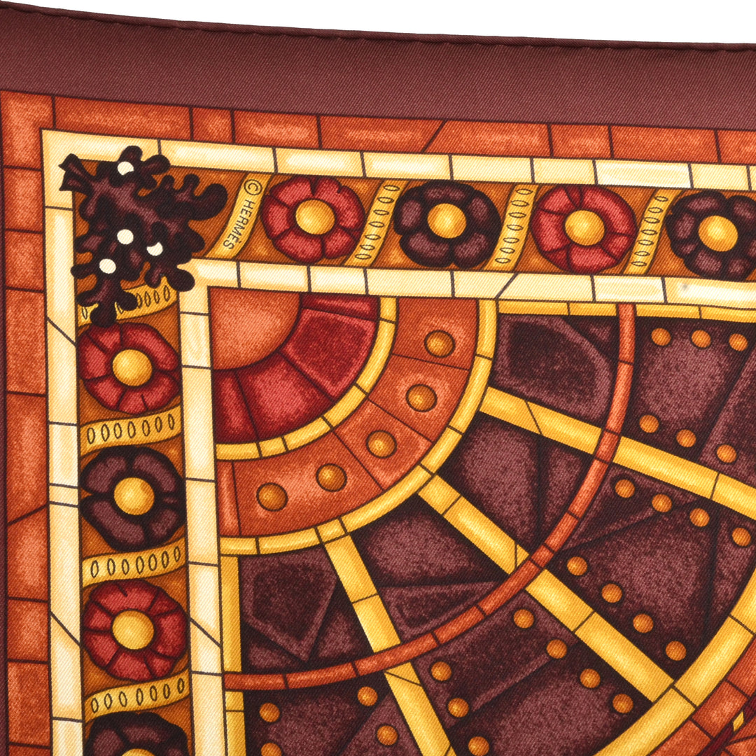 Hermes Carre Lumieres 90x90 Silk Seide Soie Seidentuch