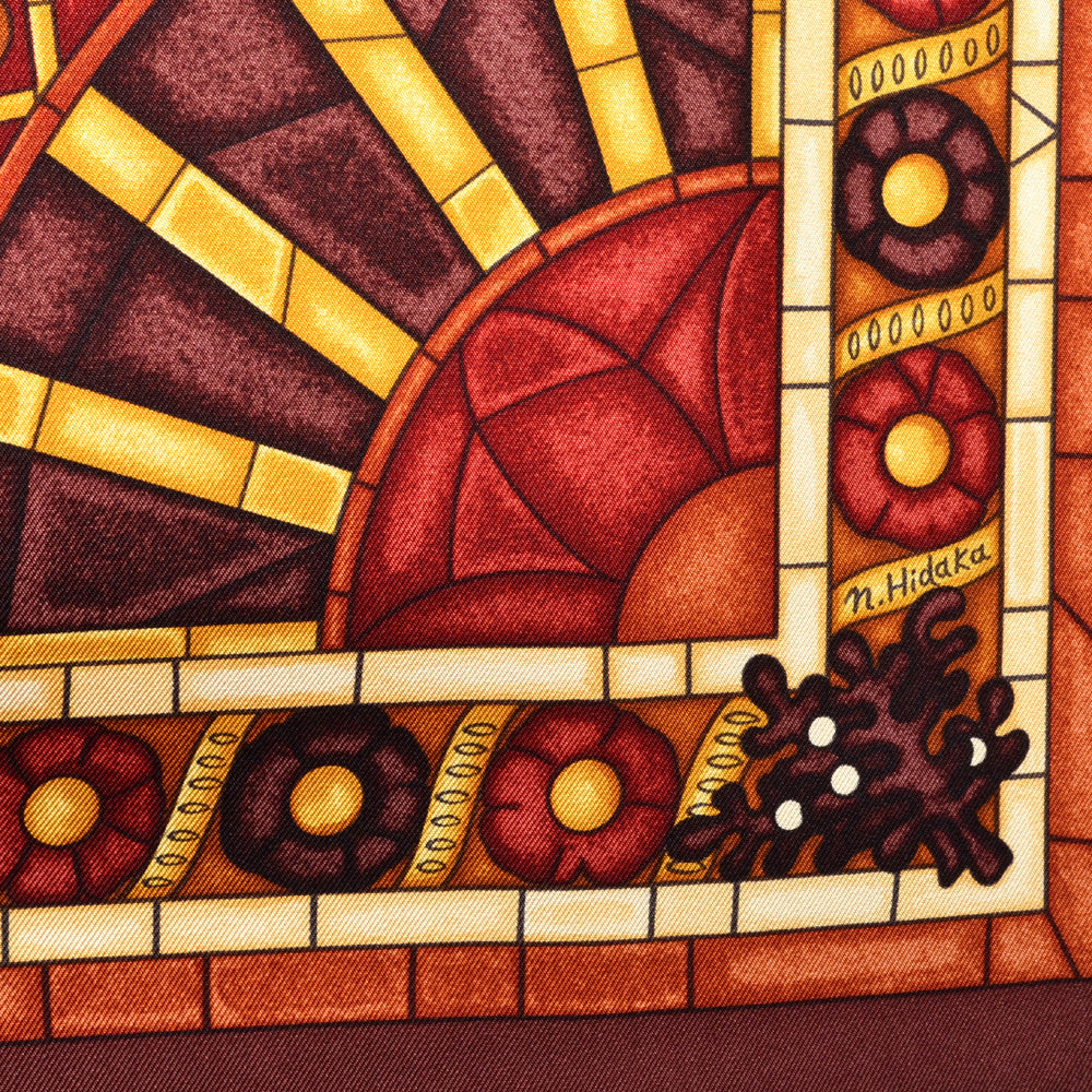 Hermes Carre Lumieres 90x90 Silk Seide Soie Seidentuch