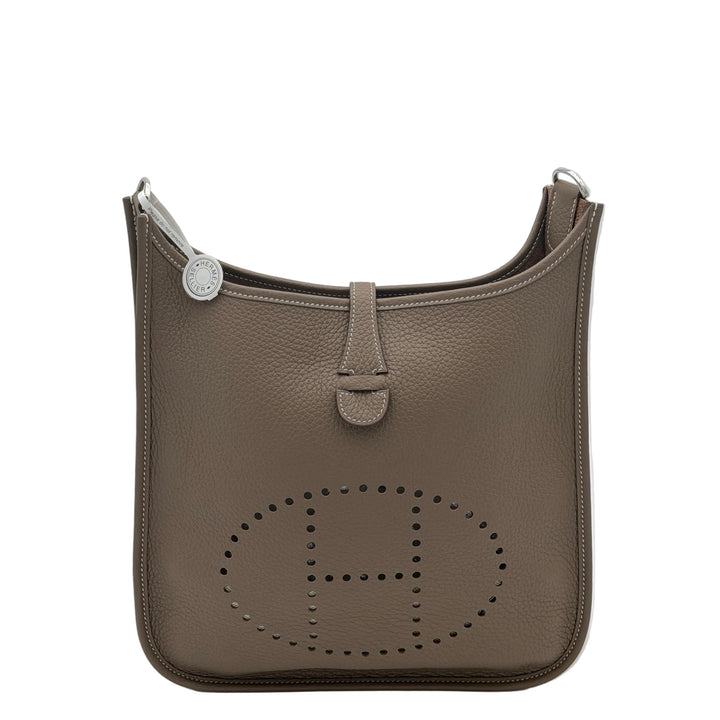 Hermes Tasche Evelyne III 29 Etoupe Clemence Leder HW PLD