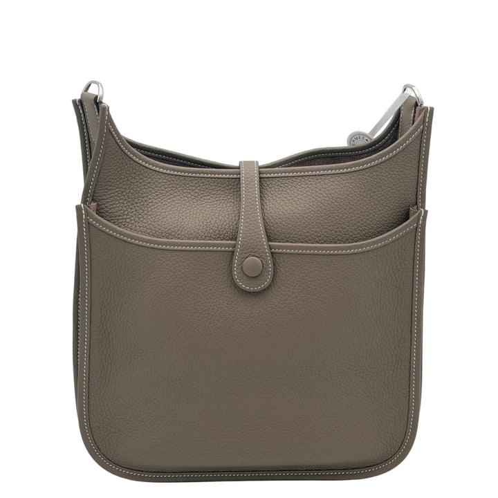 Hermes Tasche Evelyne III 29 Etoupe Clemence Leder HW PLD
