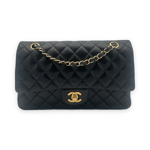 Chanel Tasche Timeless 11.12 Nappa Leder Schwarz Hardware Gold