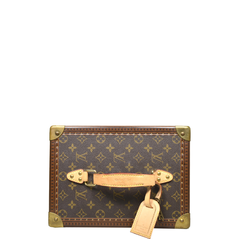 Louis Vuitton Beauty Case Flacon Cosmetic Trunk LV Monogram