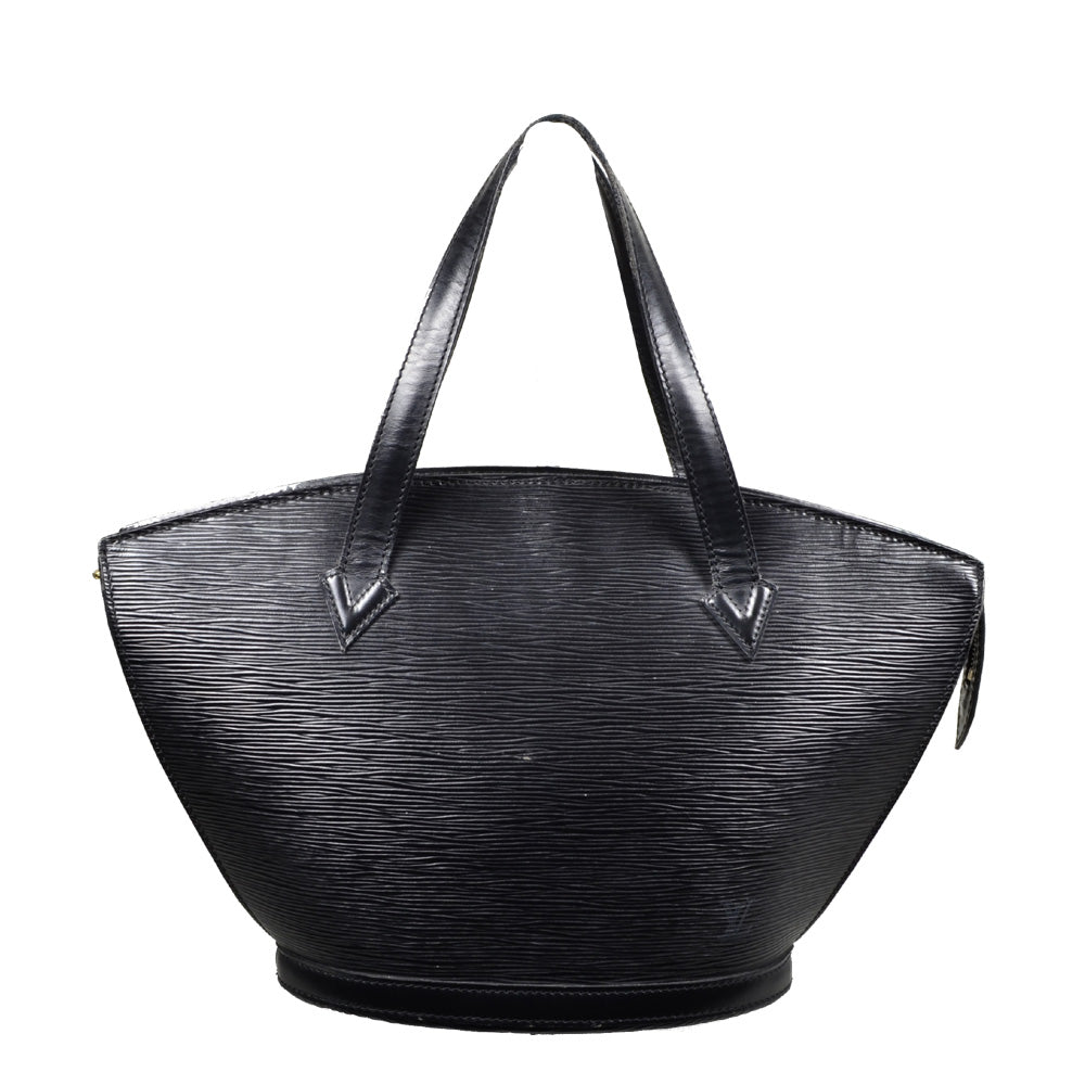 Louis Vuitton Tasche Saint Jacques Epi Leder Schwarz