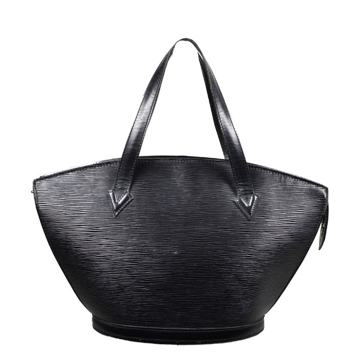 Louis Vuitton Tasche Saint Jacques Epi Leder Schwarz