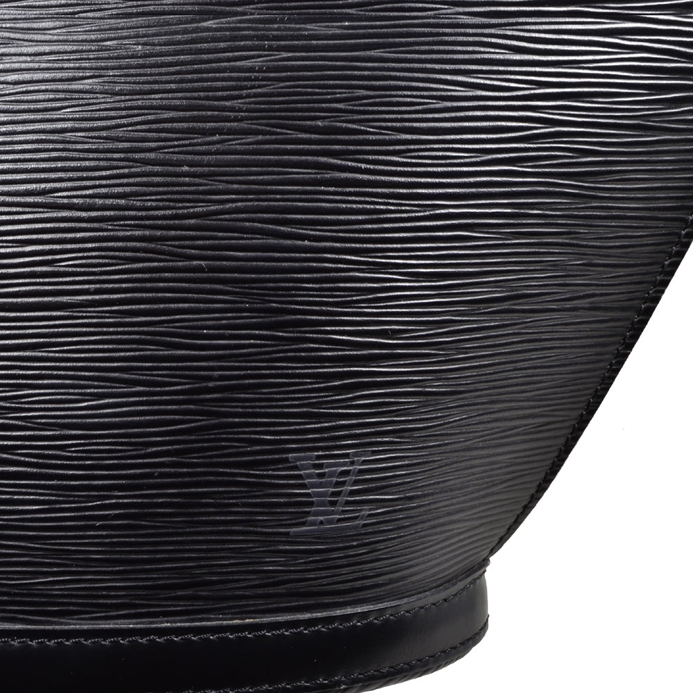 Louis Vuitton Tasche Saint Jacques Epi Leder Schwarz