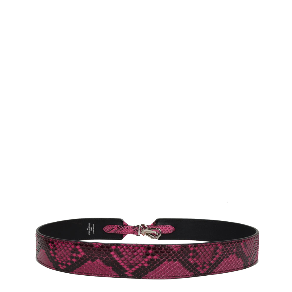 Louis Vuitton Schulterriemen aus Python Schlange