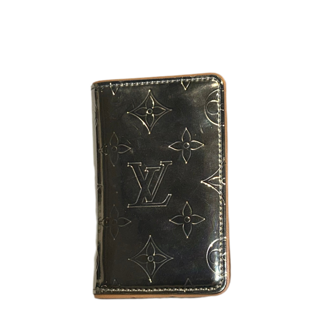 Louis Vuitton Cardholder Slender Mirror Silber Grau ewa lagan secondhand frankfurt