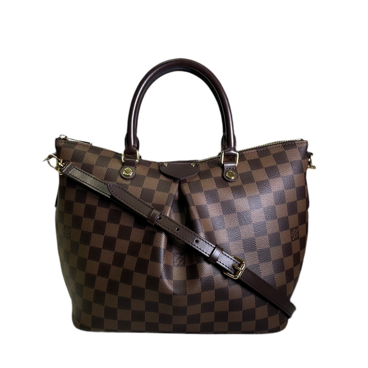 Louis Vuitton Tasche Siena MM Canvas Damier Hardware Gold ewa lagan secondhand frankfurt