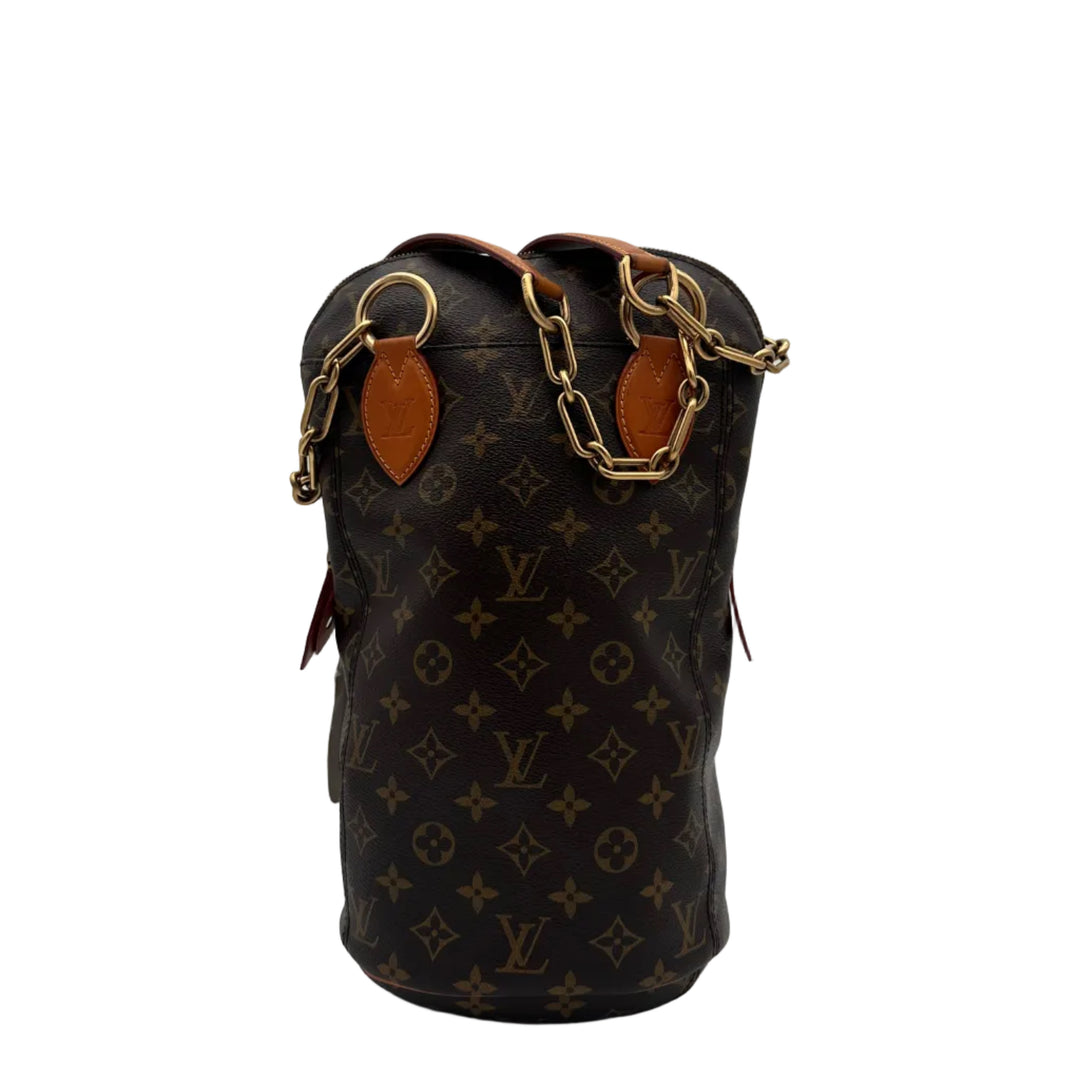 Louis Vuitton x Karl Lagerfeld 2014 Tasche Punching Baby Bag Canvas Monogram Limited Edition Karl Lagerfels