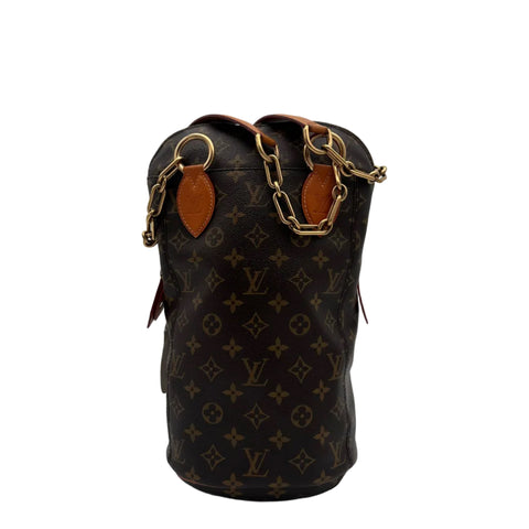 Louis Vuitton x Karl Lagerfeld 2014 Tasche Punching Baby Bag Canvas Monogram Limited Edition Karl Lagerfels