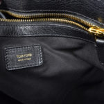 Tom Ford Shopper buckskin leather black9 Kopie