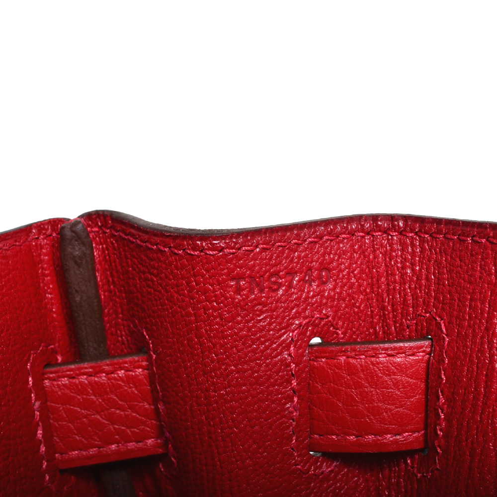 Hermes Kelly Handbag Rouge Grenat Epsom with Gold Hardware 32 Red